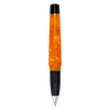 Delta DV Original Mini Rollerball Pen – Black & Orange with Palladium Trim - Pen Boutique Ltd