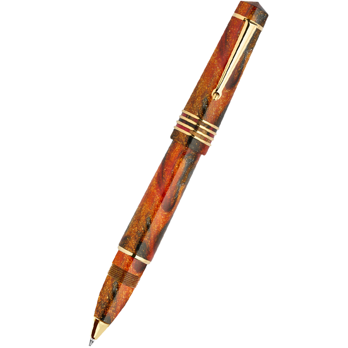 Delta DV Original Rollerball Pen - Glow Up Oro (Oversize)-Pen Boutique Ltd