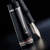 Delta Fountain Pen - DV Original - Black - Sterling Silver Trims - 14K (Oversize)-Pen Boutique Ltd