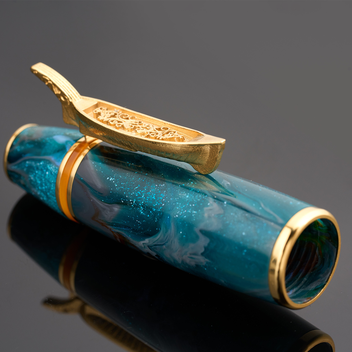 Delta Indigenous People Fountain Pen - Bajau - Stainless Steel Nib (Limited Edition)-Pen Boutique Ltd