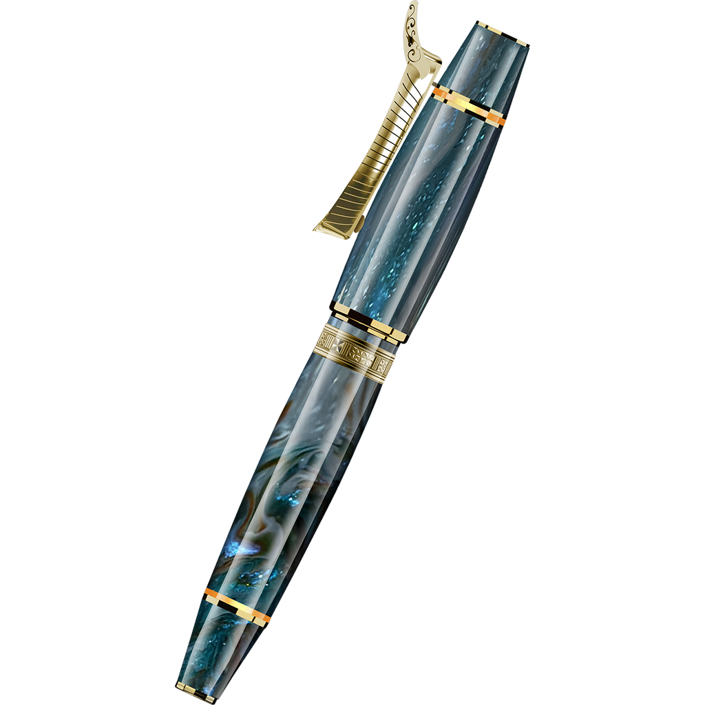 Delta Indigenous People Fountain Pen - Bajau - Stainless Steel Nib (Limited Edition)-Pen Boutique Ltd