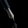Delta Indigenous People Fountain Pen - Simbu Dancing Skeletons - Black - Silver Cage (Limited Edition)-Pen Boutique Ltd