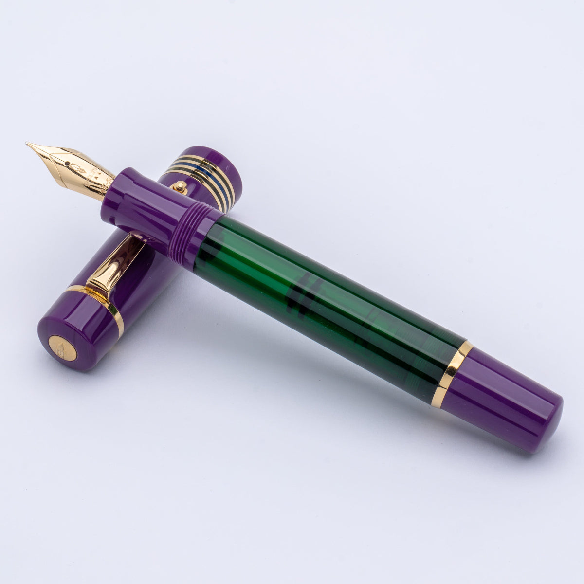 Delta Limited Edition Fountain Pen - Four Rings Sibilla - 14K Gold-Pen Boutique Ltd