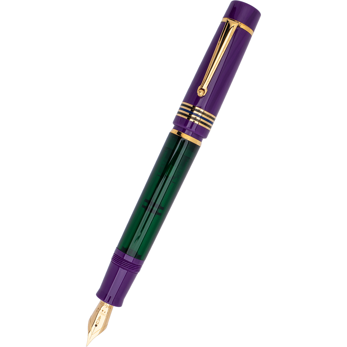 Delta Limited Edition Fountain Pen - Four Rings Sibilla - 14K Gold-Pen Boutique Ltd