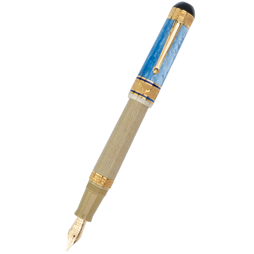 Delta Paestum Fountain Pen - 14K Nib (Limited Edition)-Pen Boutique Ltd