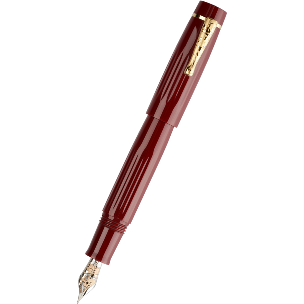 Delta Bio+16 Fountain Pen - Corallo - "KP" #6 14Kt Gold Nib-Pen Boutique Ltd
