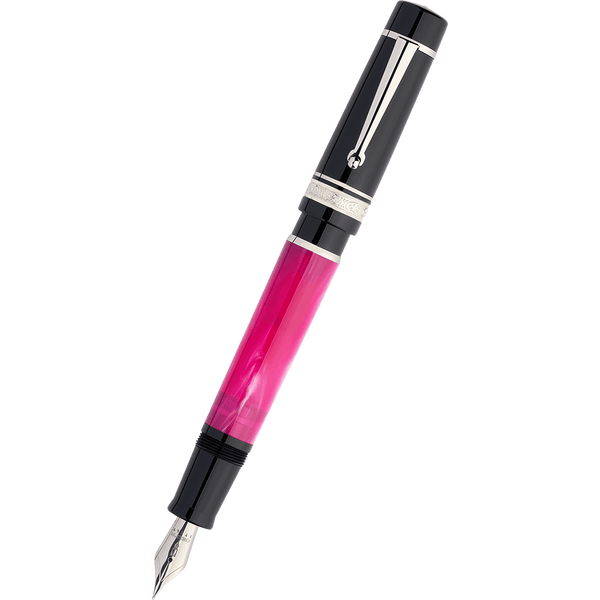 Delta DV Original Rosa Fountain Pen - Black Cap - Pen Boutique Exclusive.-Pen Boutique Ltd