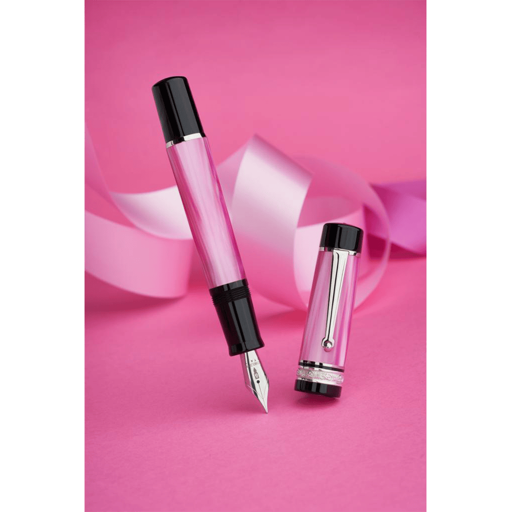 Delta DV Fountain Pen - Pink Mother of Pearl - Pink-Pen Boutique Ltd