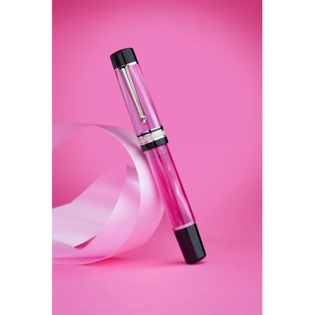 Delta DV Fountain Pen - Pink Mother of Pearl - Pink-Pen Boutique Ltd