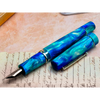 Delta Duna Fountain Pen - Reflection Pool - Chrome Trim (Limited Edition)
