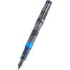 Delta Duna Reborn Fountain Pen - Grey Reflex - Steel-Pen Boutique Ltd