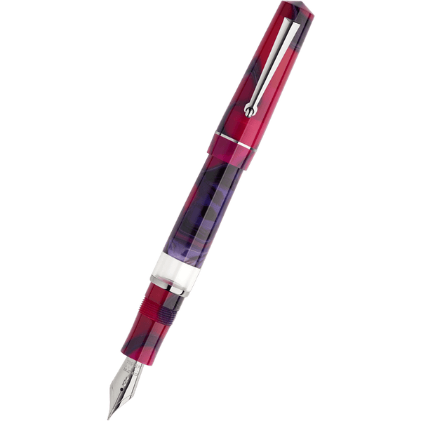 Delta Duna Reborn Fountain Pen - Magenta Mirage - Steel-Pen Boutique Ltd