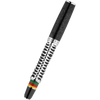 Delta Indigenous People Fountain Pen - Simbu Dancing Skeletons - Black - Silver Cage (Limited Edition)-Pen Boutique Ltd