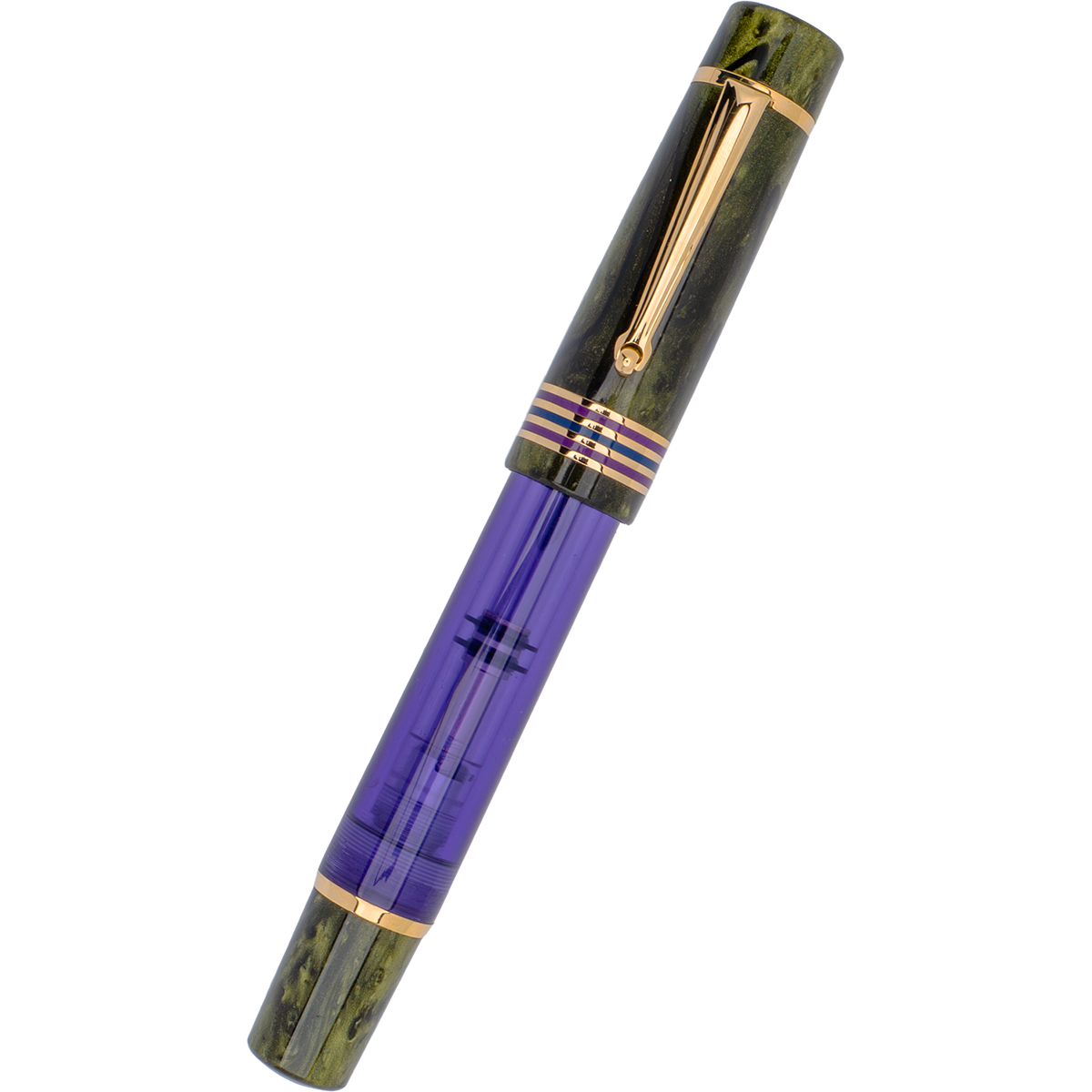 Delta Limited Edition Fountain Pen - Four Rings Misteria - 14K Gold-Pen Boutique Ltd