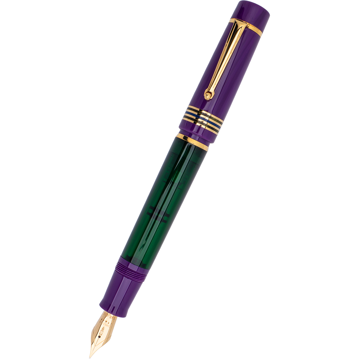 Delta Limited Edition Fountain Pen - Four Rings Sibilla - 14K Gold-Pen Boutique Ltd