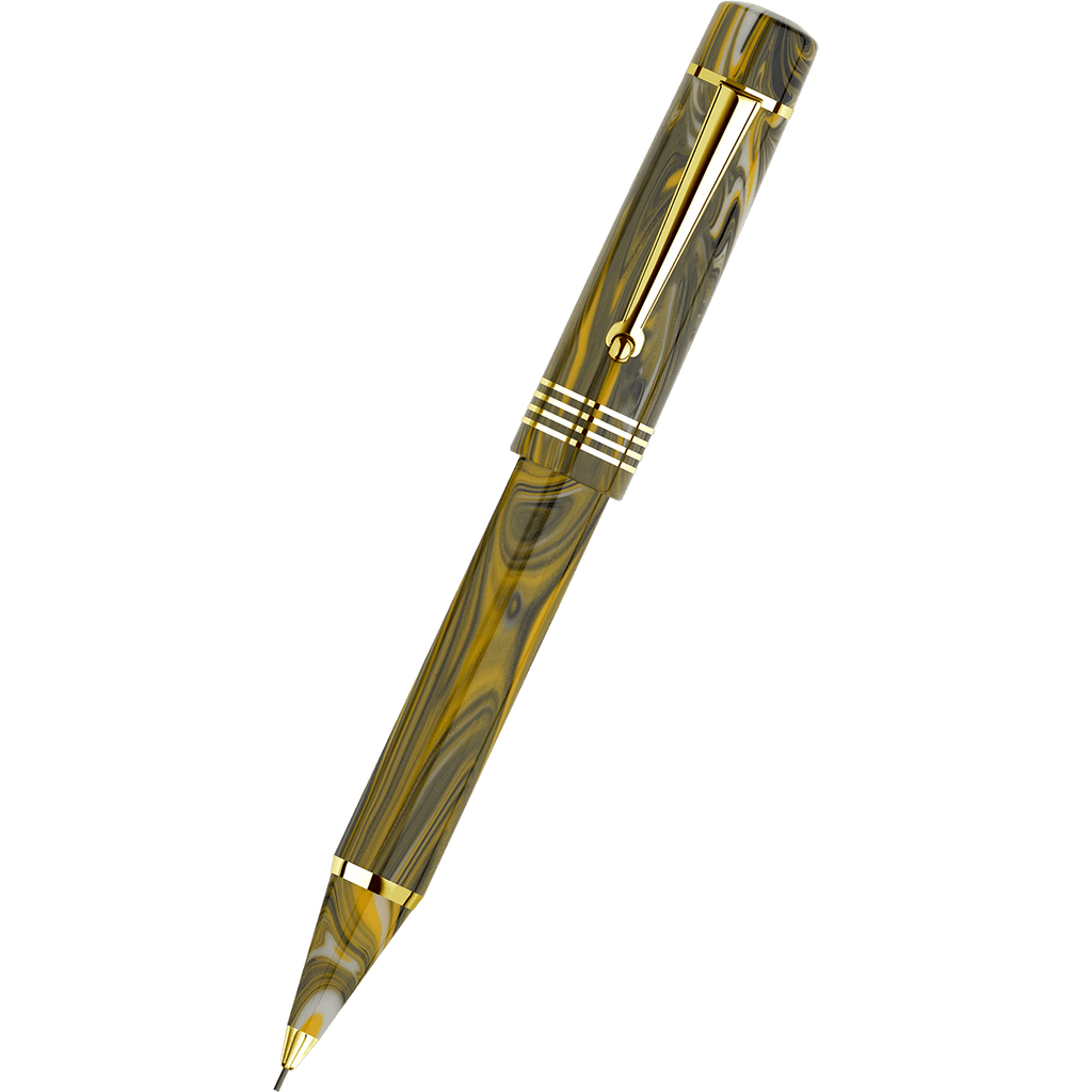 Delta Neo Gallery Mechanical Pencil - Marigold - Gold Trim (Numbered E