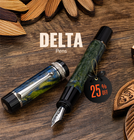 Delta pens - 25% off