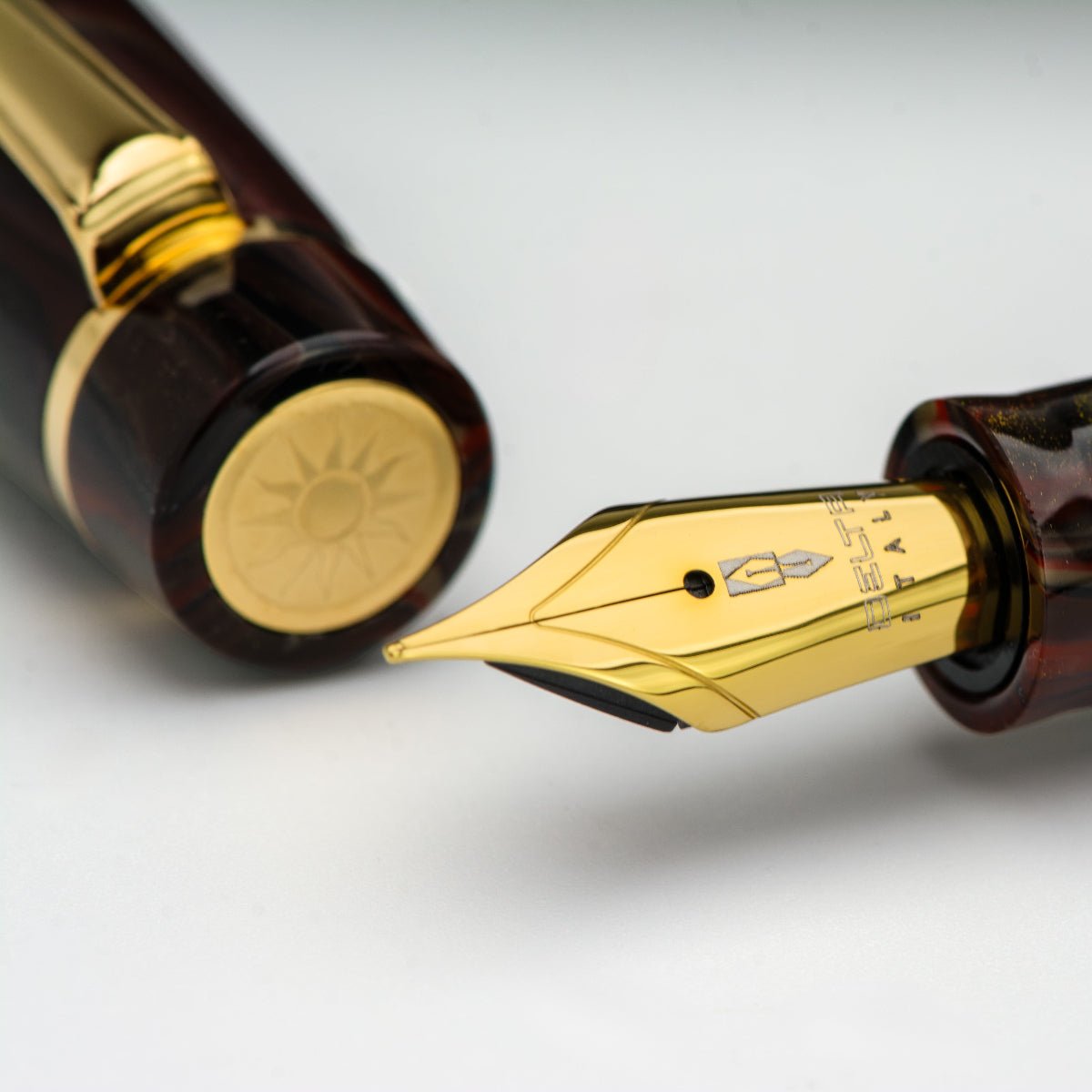 Delta Signs of the Time Fountain Pen - Barocco (Art Editions) - Pen Boutique Ltd