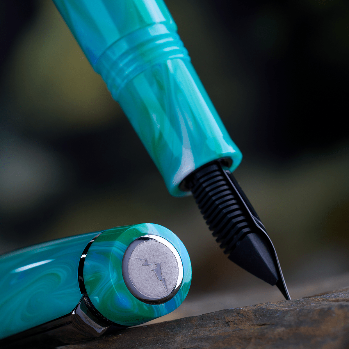 Delta Signs of the Time Fountain Pen - Classical Romanticism Art - Pen Boutique Ltd