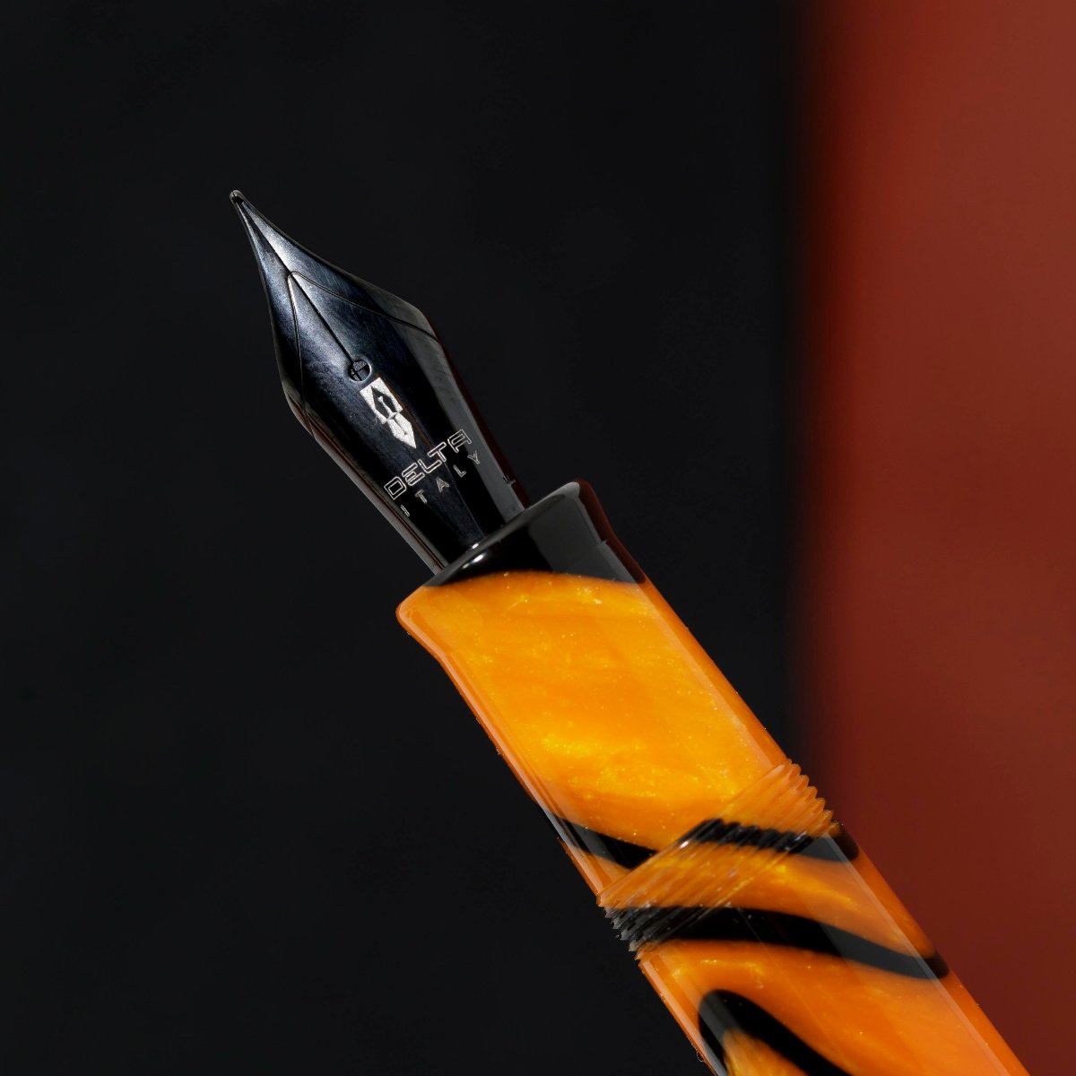 Delta Spaccanapoli Masterpiece Fountain Pen - Ruthenium - Limited Edition (Pen Boutique Exclusive) + FREE Monteverde Midnight Black Ink-Pen Boutique Ltd