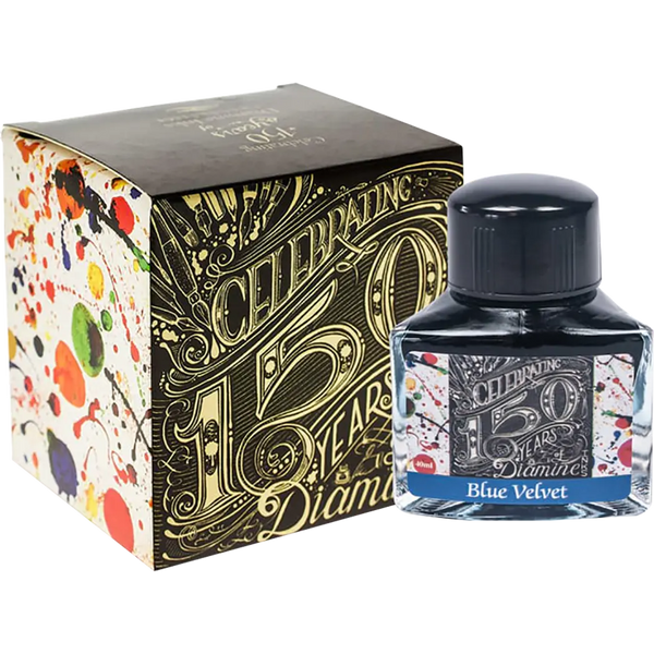 Diamine 150th Anniversary 40ml Blue Velvet-Pen Boutique Ltd