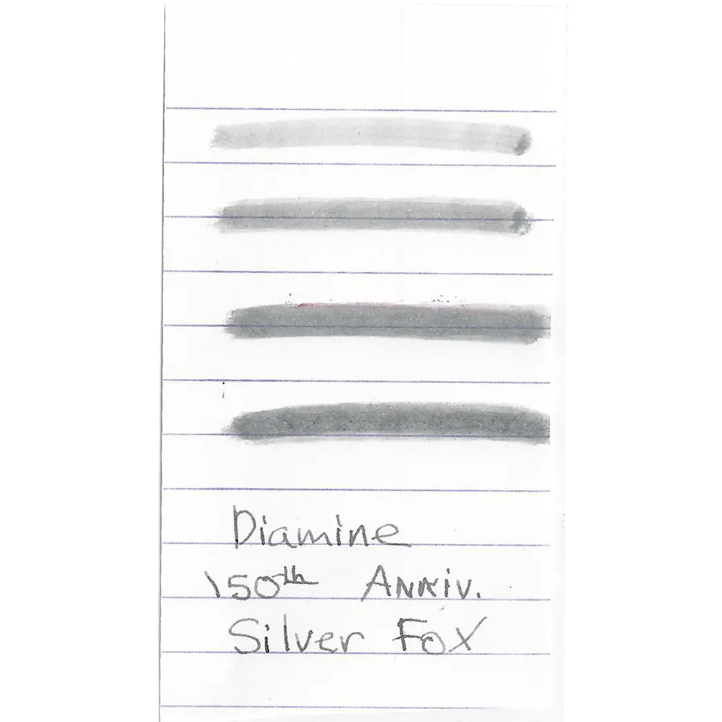 Diamine 150th Anniversary 40ml Silver Fox-Pen Boutique Ltd