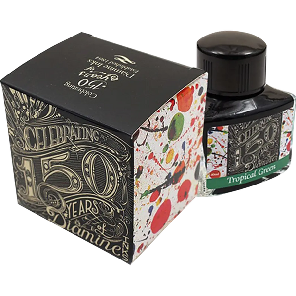 Diamine 150th Anniversary 40ml Tropical Green-Pen Boutique Ltd