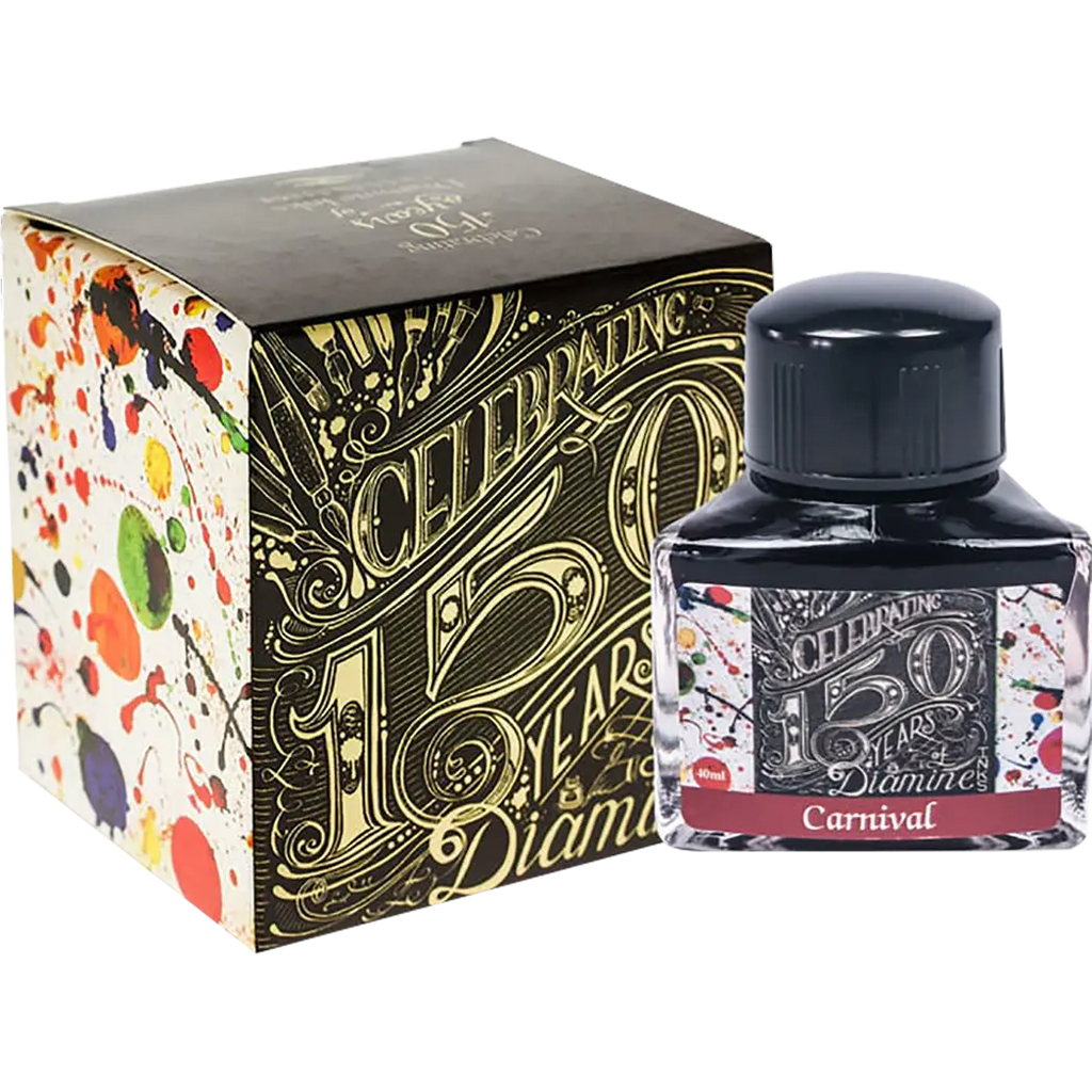 Diamine 150th Anniversary Carnival Red - 40ml-Pen Boutique Ltd