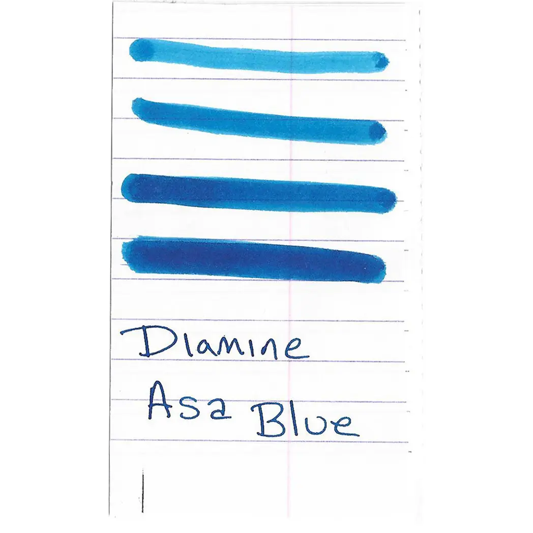 Diamine Asa Blue Ink Bottle - 80ml-Pen Boutique Ltd