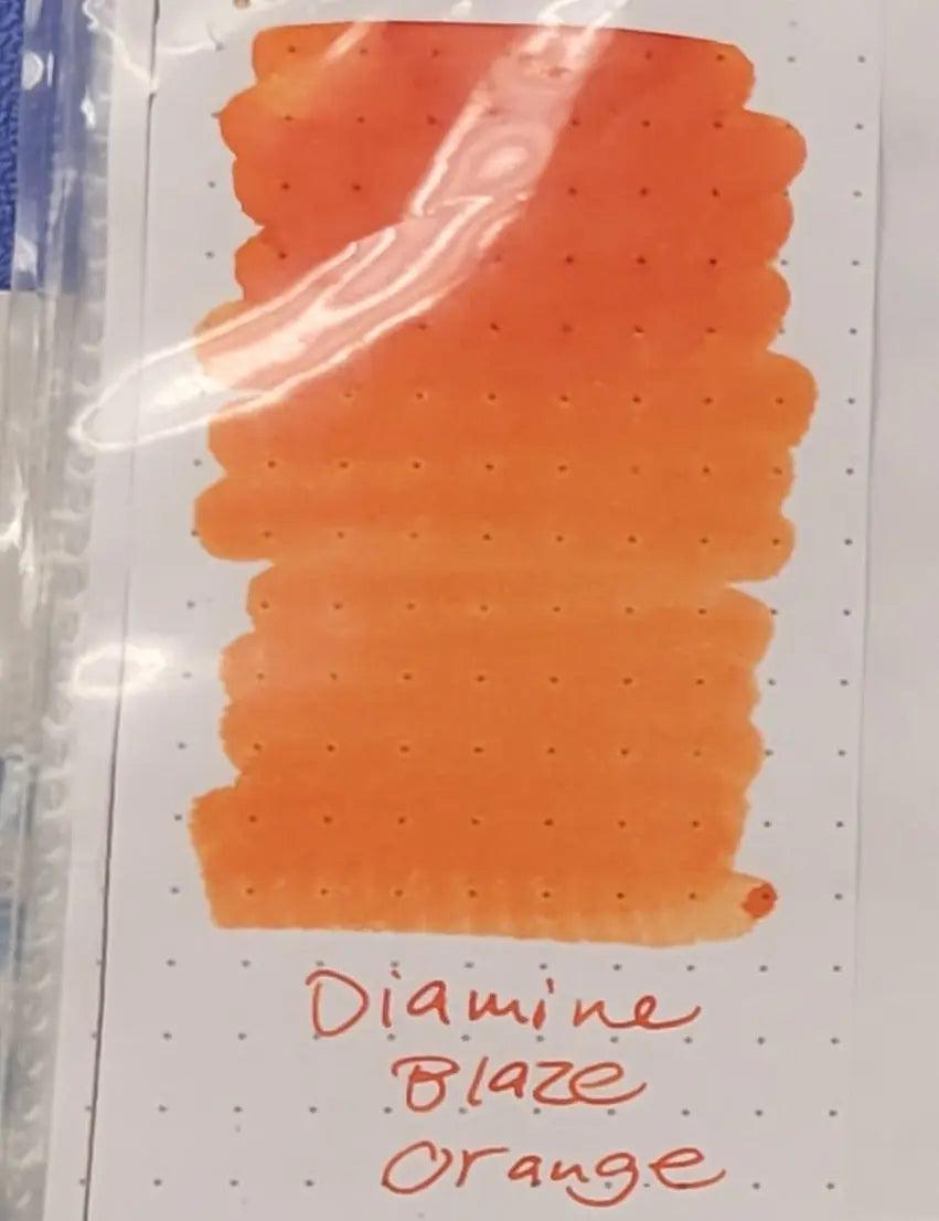 Diamine Blaze Orange Ink Bottle - 80 ml-Pen Boutique Ltd