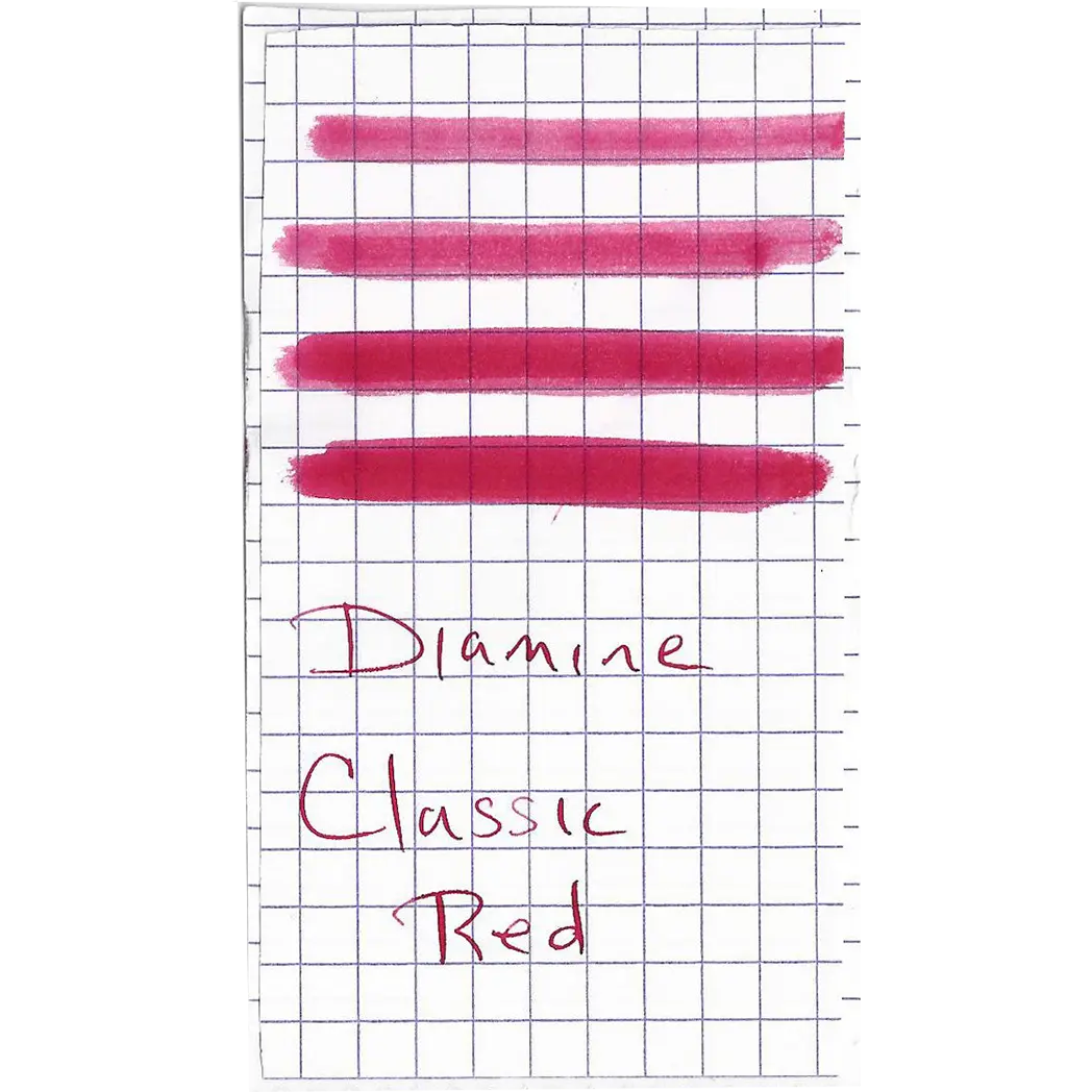 Diamine Classic Red Ink Bottle - 80ml-Pen Boutique Ltd