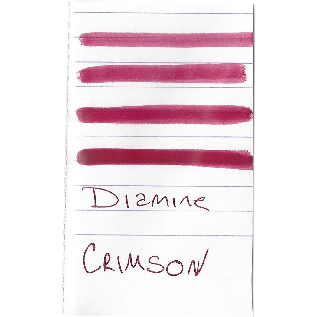 Diamine Crimson Ink Bottle - 80 ml-Pen Boutique Ltd