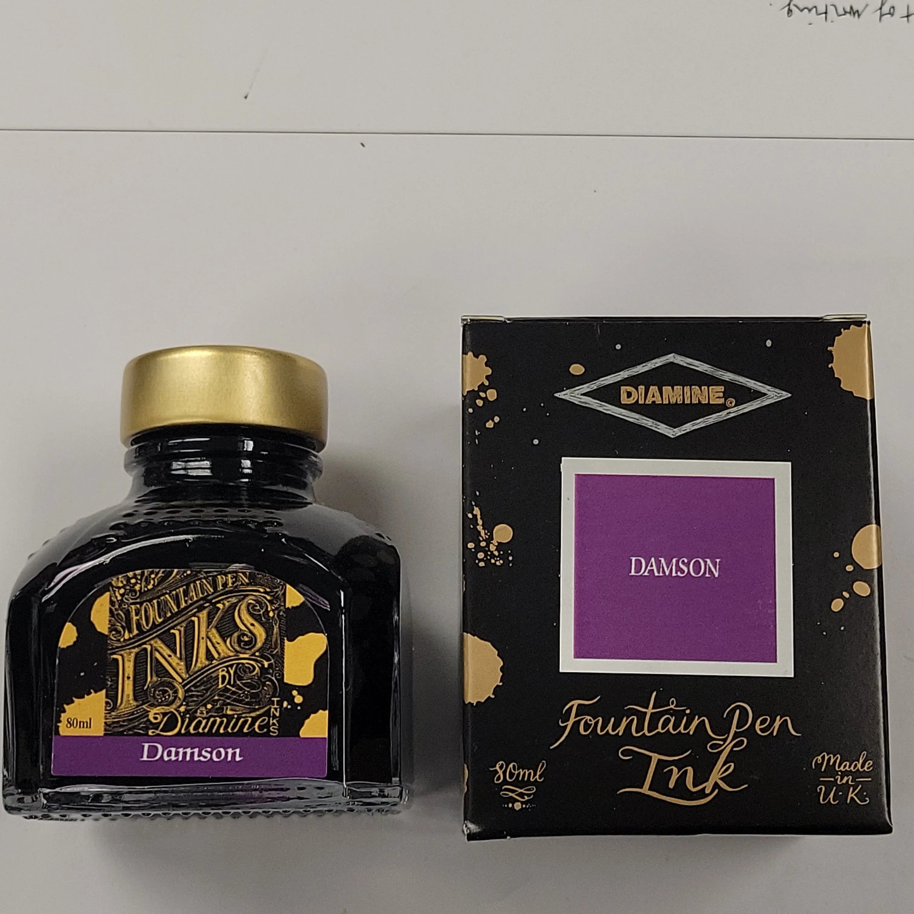 Diamine Damson Ink Bottle - 80 ml-Pen Boutique Ltd