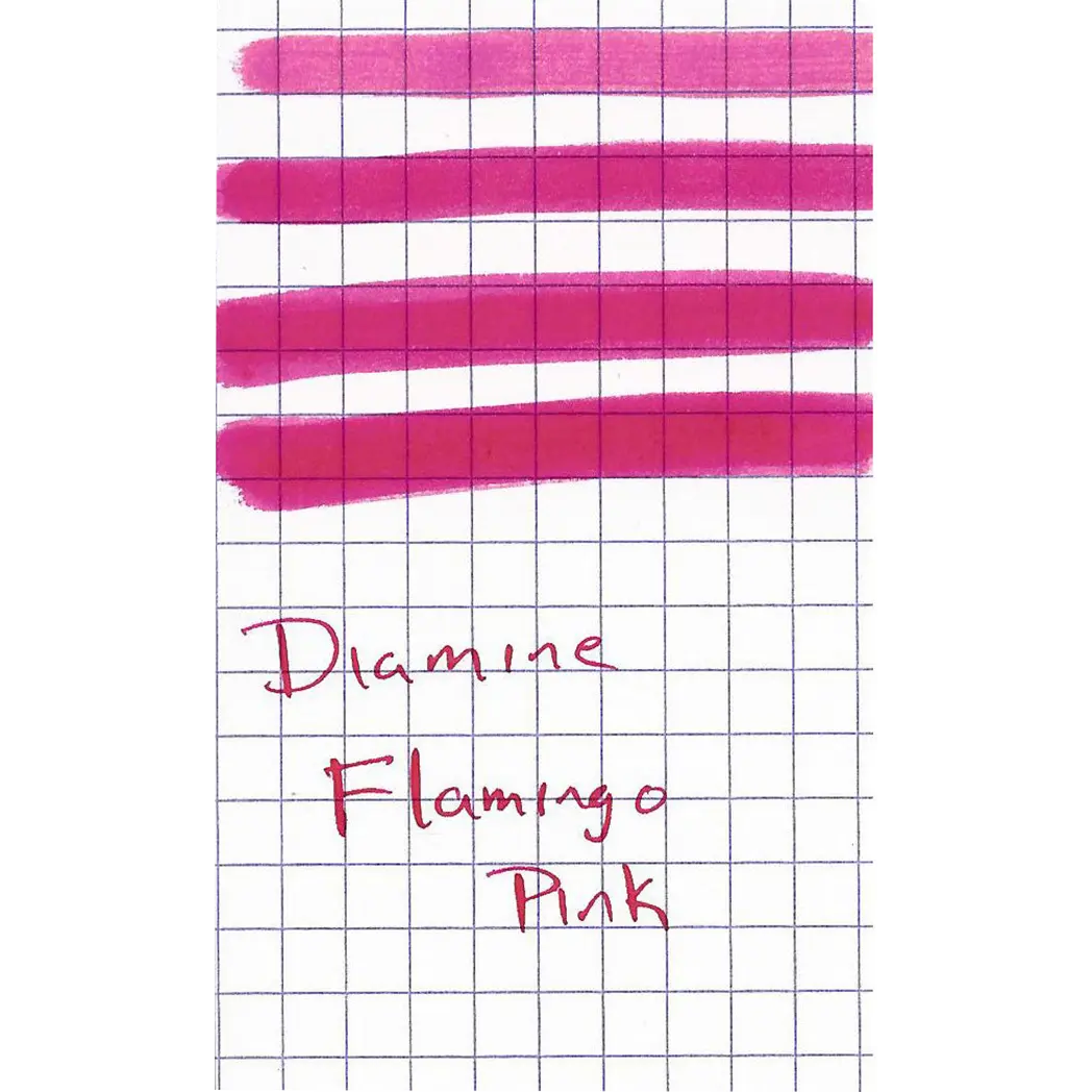 Diamine Flamingo Pink Ink Bottle - 80 ml-Pen Boutique Ltd