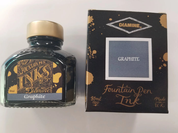 Diamine Graphite Ink Bottle - 80ml