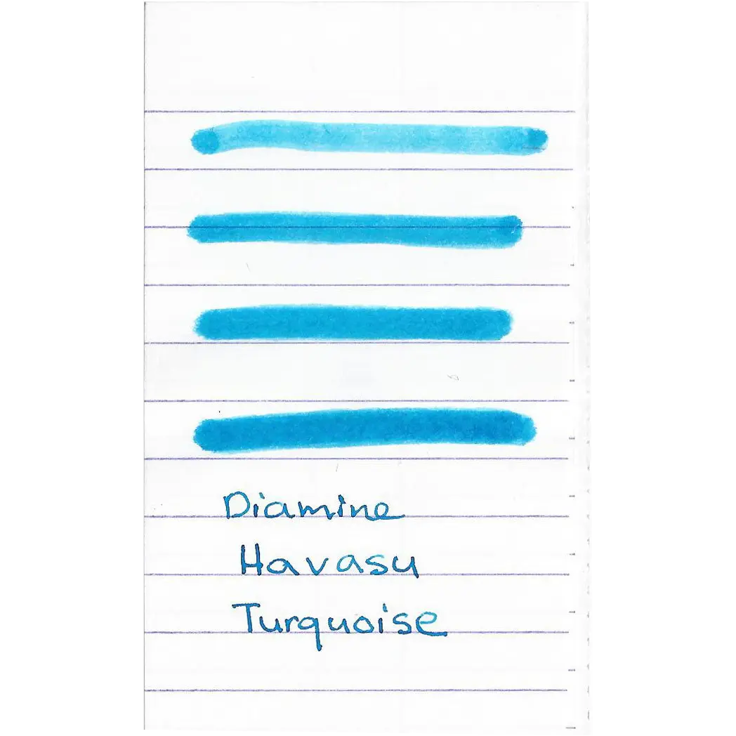 Diamine Havasu Turquoise Ink Bottle - 80ml-Pen Boutique Ltd