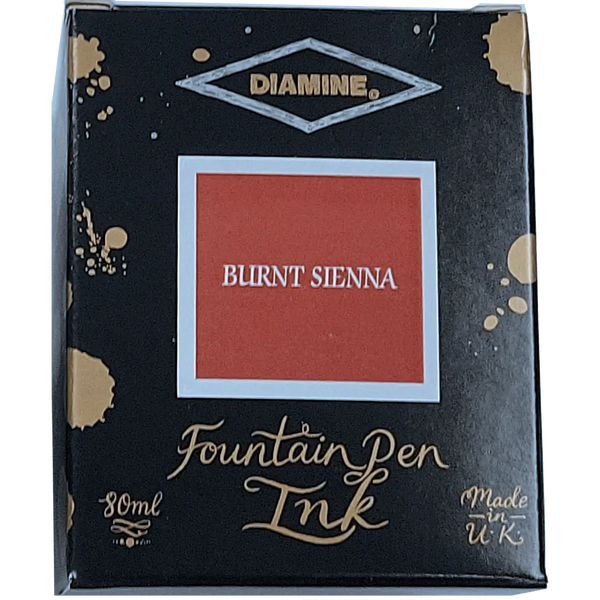 Diamine Ink Bottle - Burnt Sienna - 80 ml-Pen Boutique Ltd