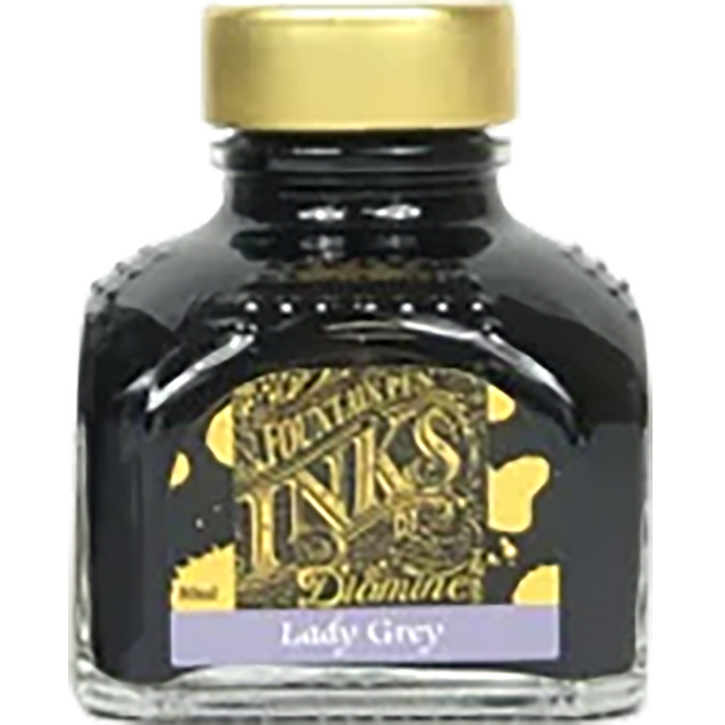 Diamine Ink Bottle - Lady Grey - 80 ml-Pen Boutique Ltd