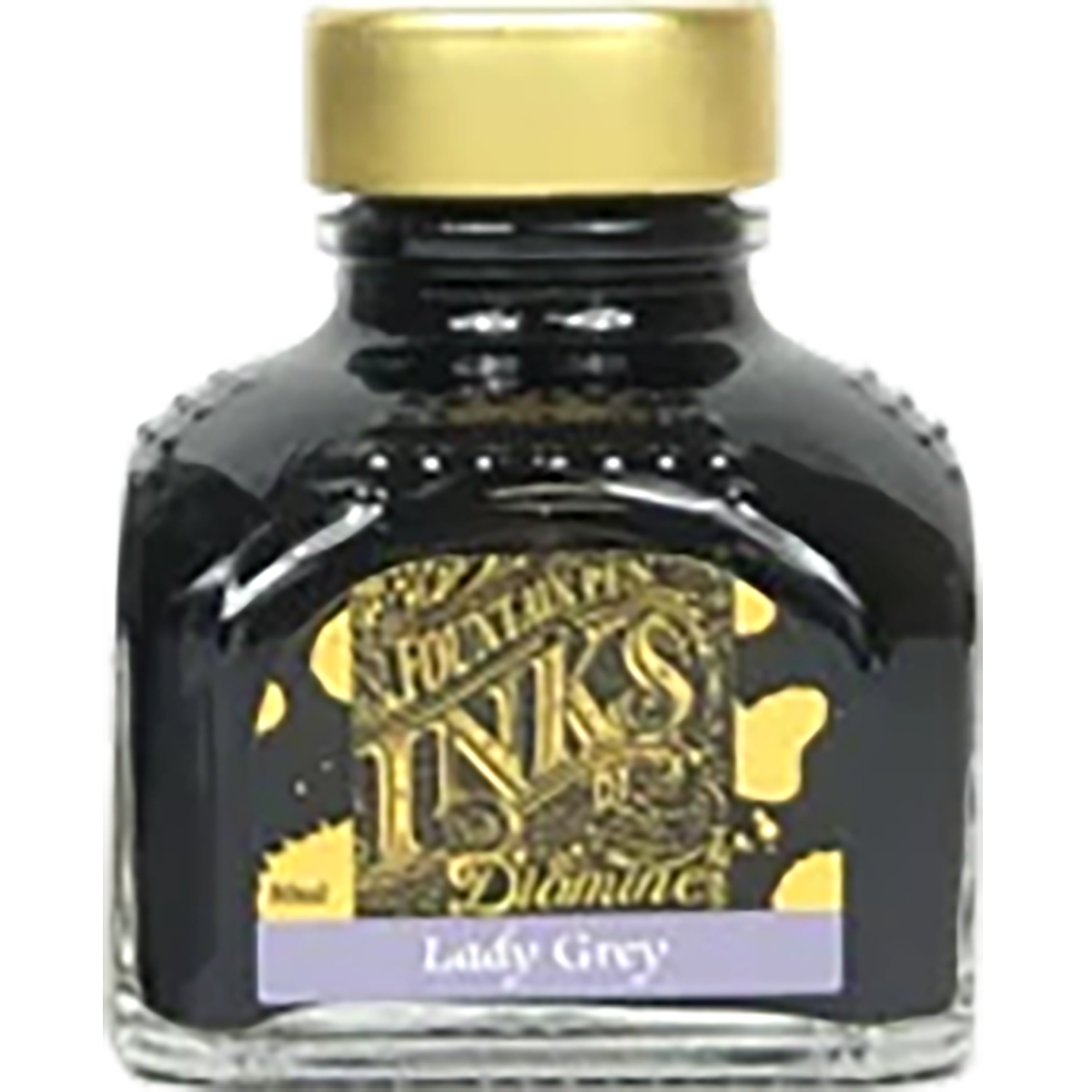 Diamine Ink Bottle - Lady Grey - 80 ml-Pen Boutique Ltd