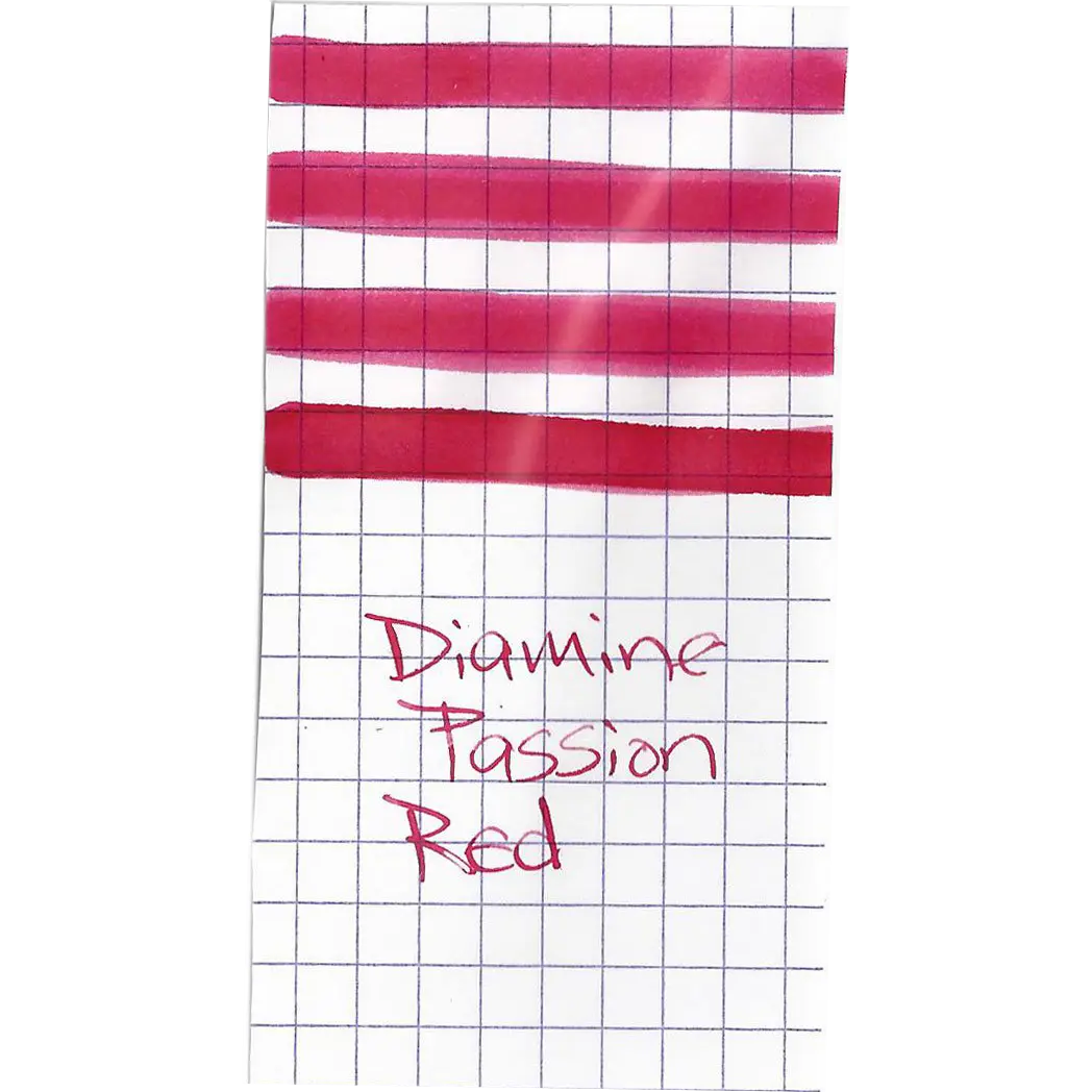 Diamine Passion Red Ink Bottle - 80 ml-Pen Boutique Ltd