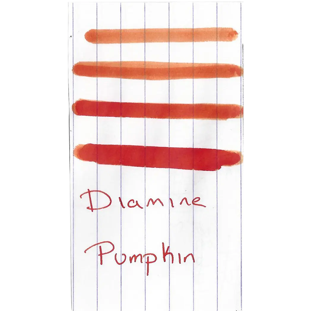 Diamine Pumpkin Ink Bottle - 80ml-Pen Boutique Ltd
