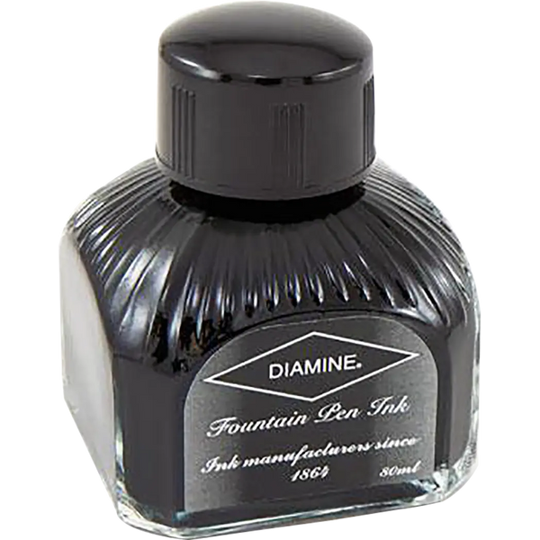 Diamine Quartz Black Ink Bottle - 80 ml-Pen Boutique Ltd