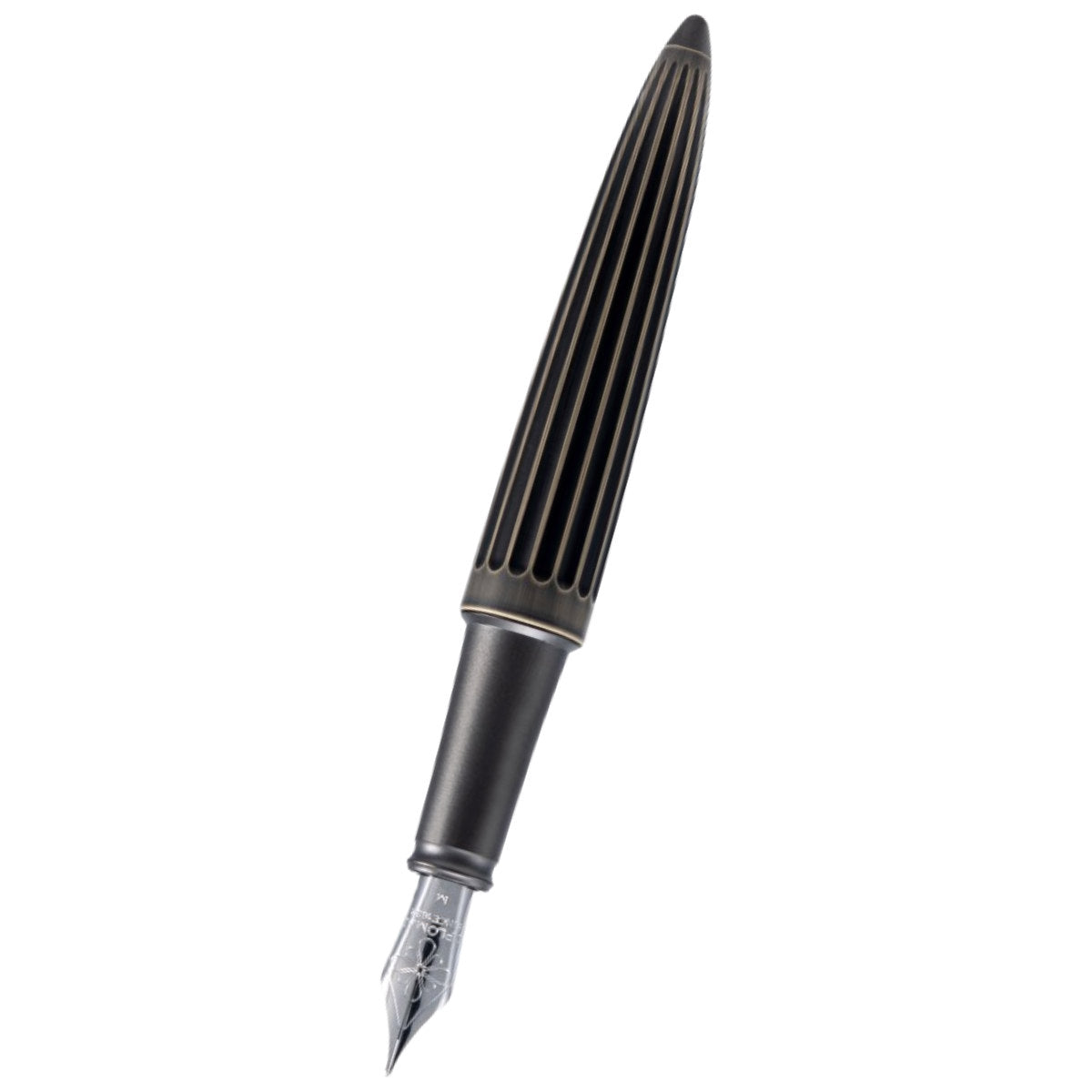 Diplomat Aero Fountain Pen - Oxyd Brass - Steel Nib-Pen Boutique Ltd
