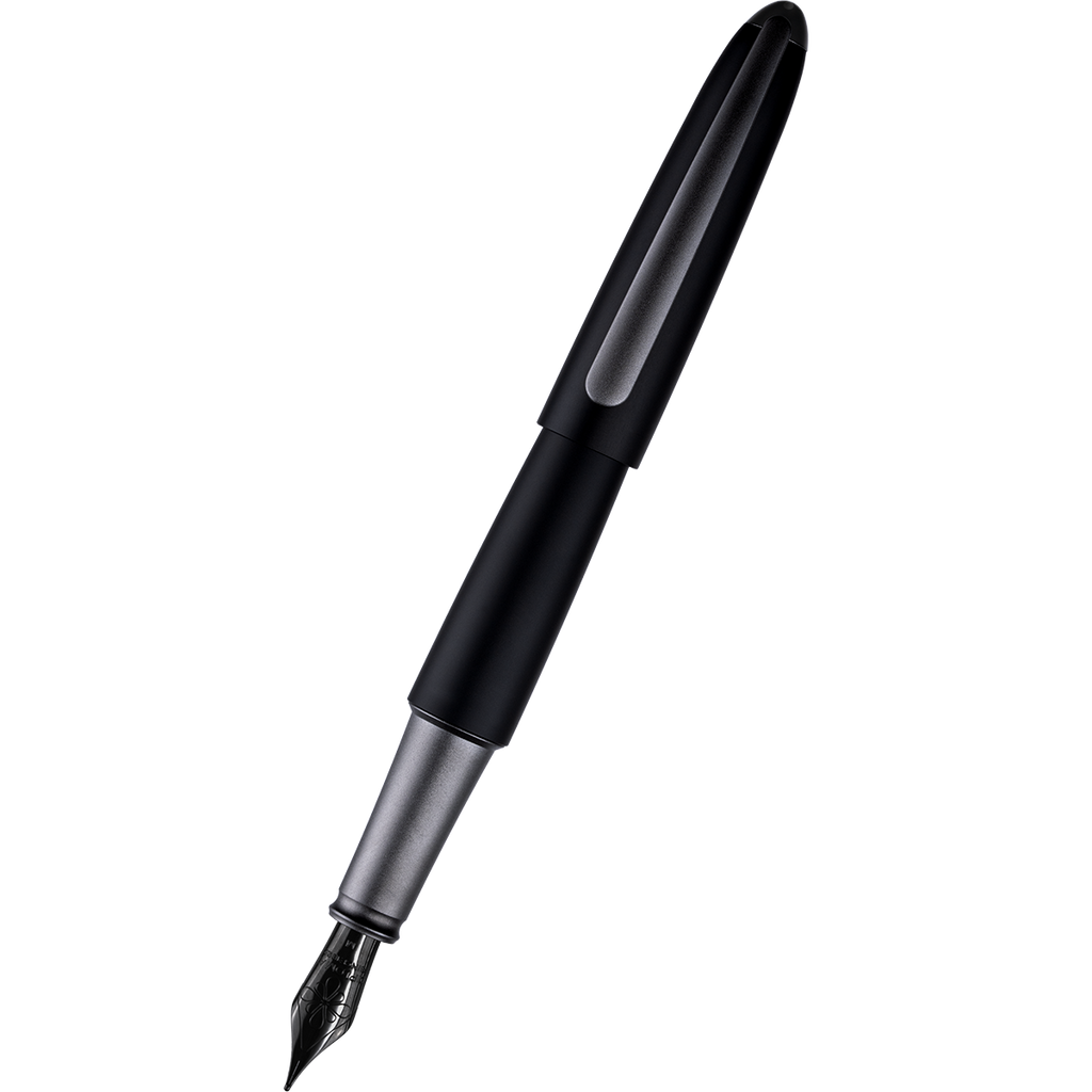 Diplomat Aero Fountain Pen - Pure Black (Limited Edition)-Pen Boutique Ltd