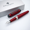 Diplomat Cobra Fountain Pen – Burgundy Red Guilloche-Pen Boutique Ltd