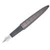 Diplomat Elox Ring Fountain Pen - Grey/Orange - 14K Nib-Pen Boutique Ltd