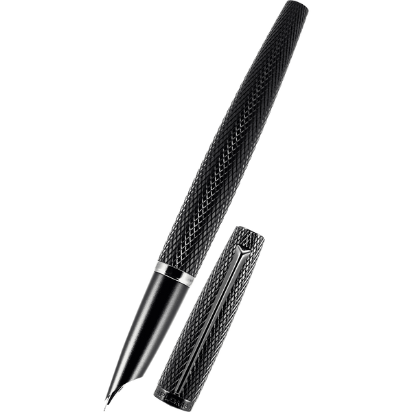 Diplomat Viper Fountain Pen - Black-Pen Boutique Ltd