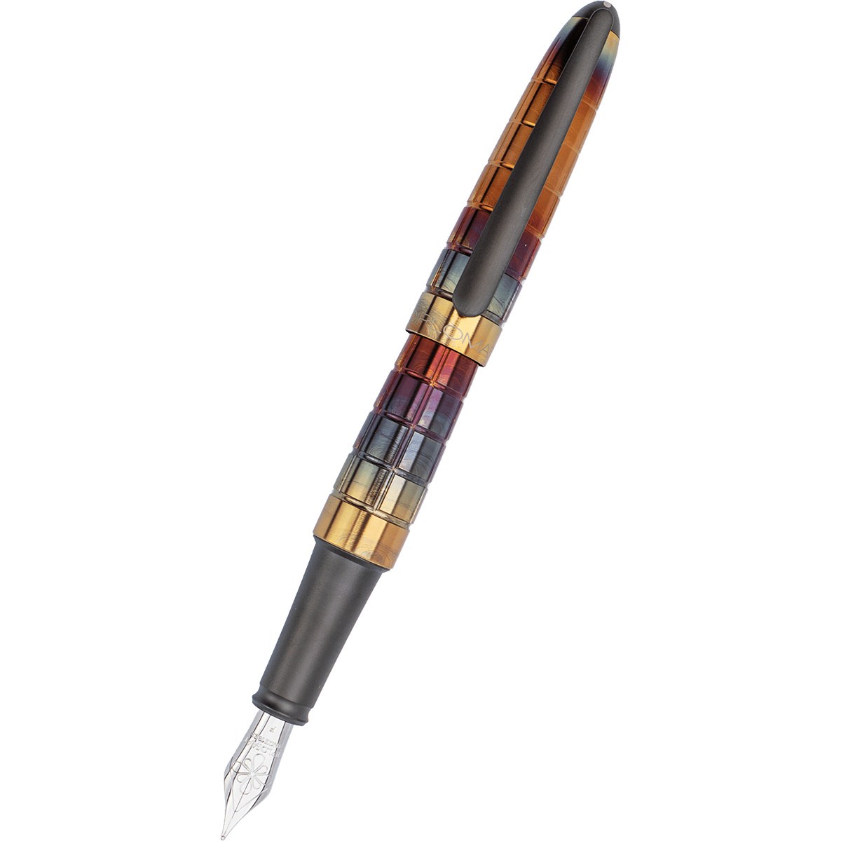 Diplomat Aero Fountain Pen - Rhomb Flame - Pen Boutique Ltd