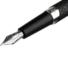 Diplomat Cobra Fountain Pen – Matte Black Guilloché-Pen Boutique Ltd