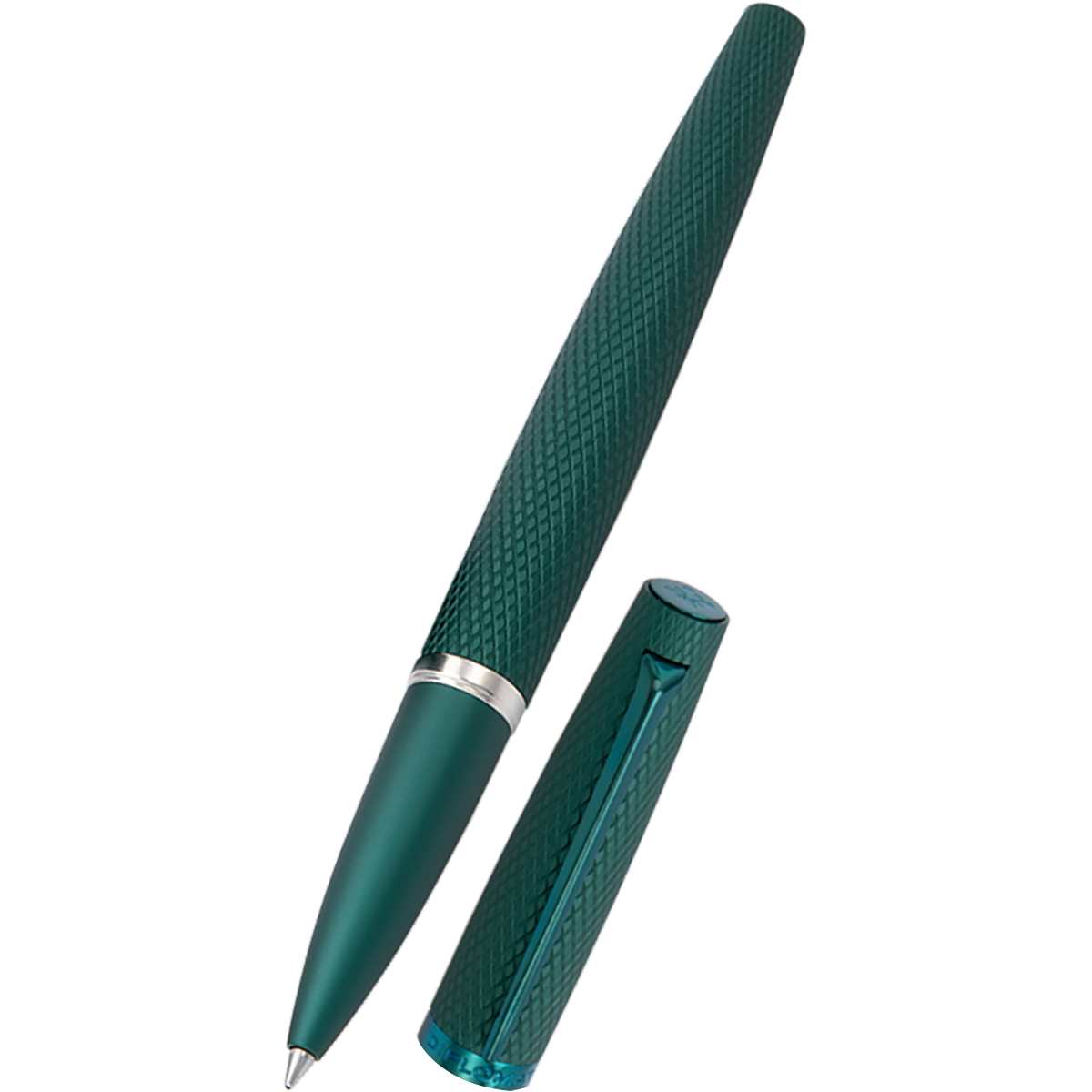Diplomat Viper Rollerball Pen - Green Quilloche-Pen Boutique Ltd